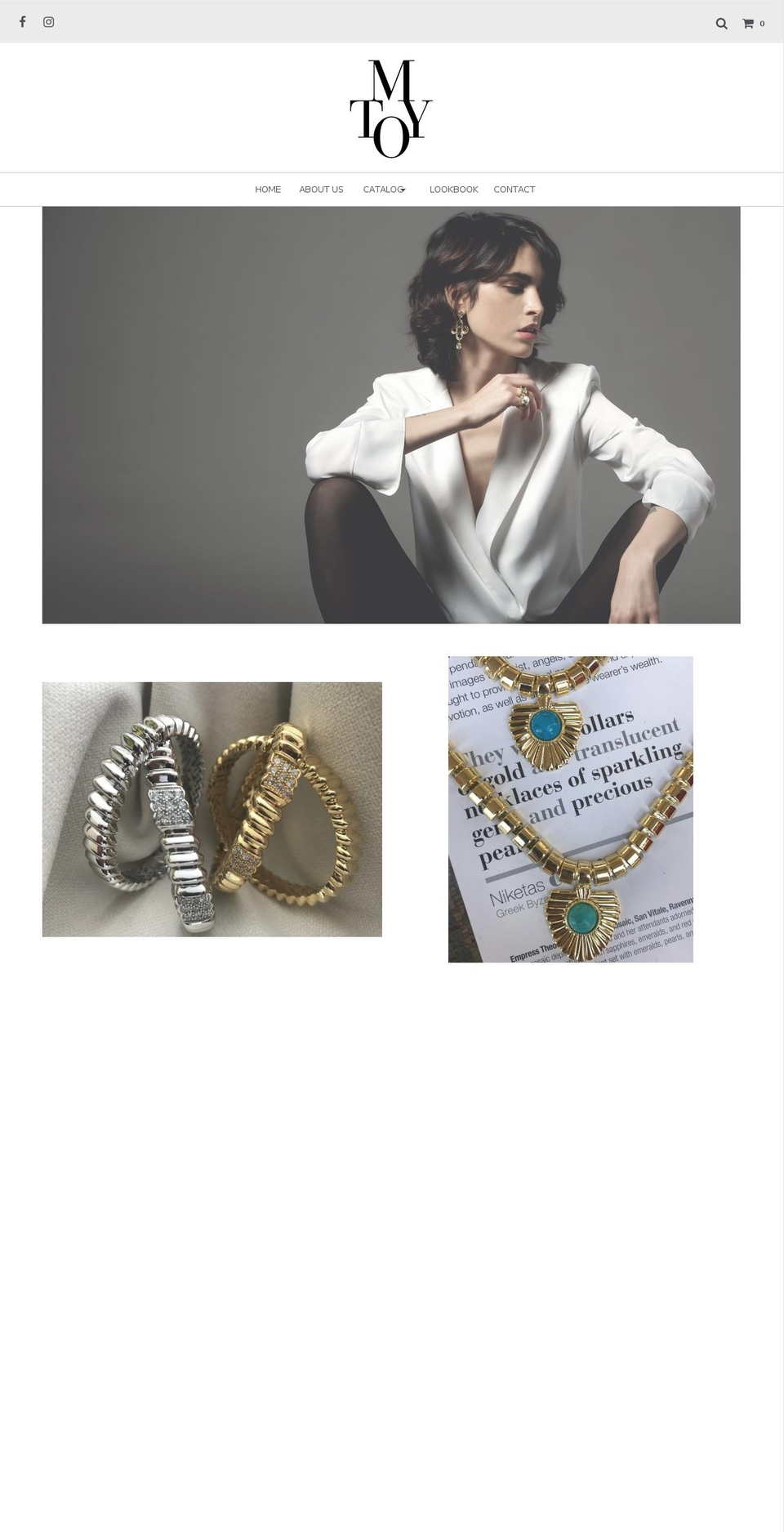 mtoyjewels.com — Shopify storefront screenshot