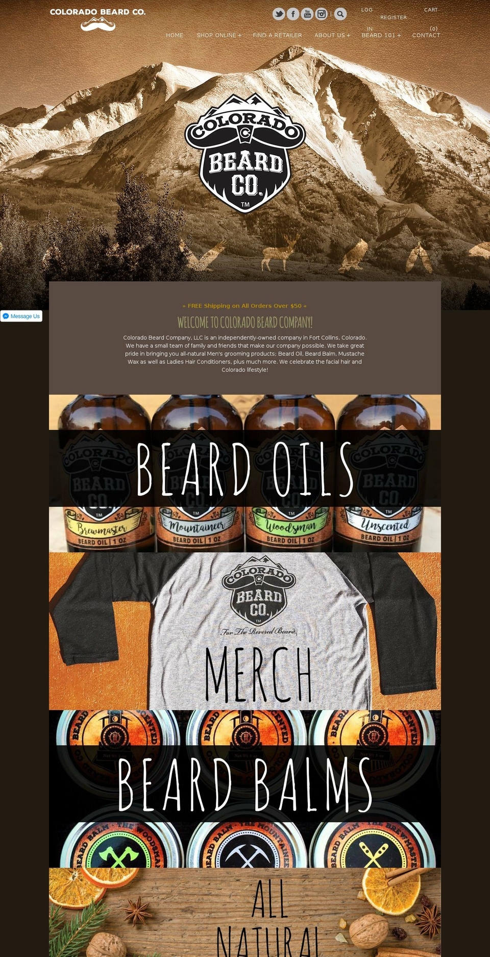 mtsopris.com shopify website screenshot