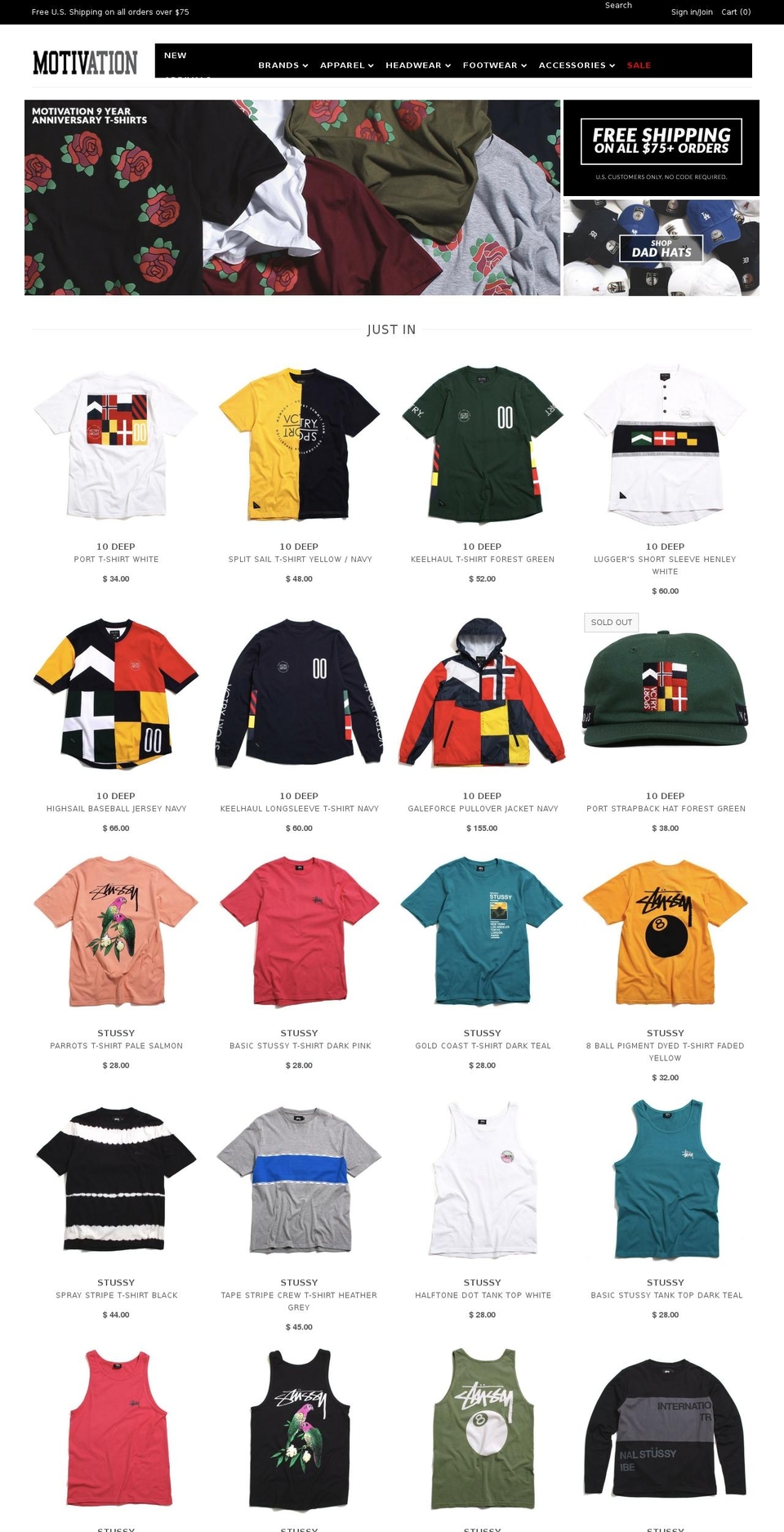 mtvtn.com shopify website screenshot