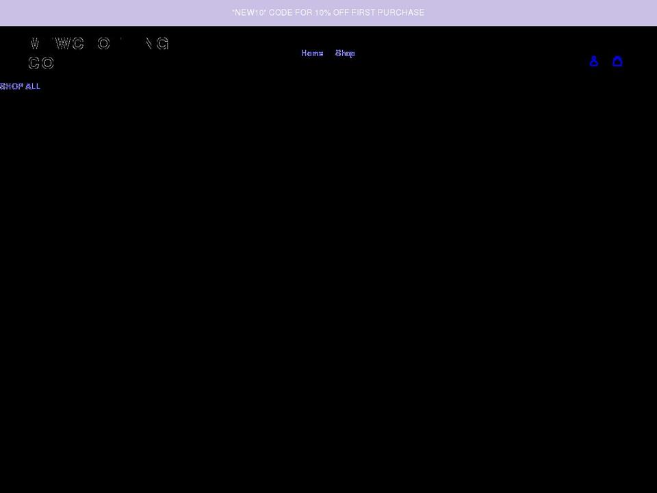 mtwclothingco.com shopify website screenshot