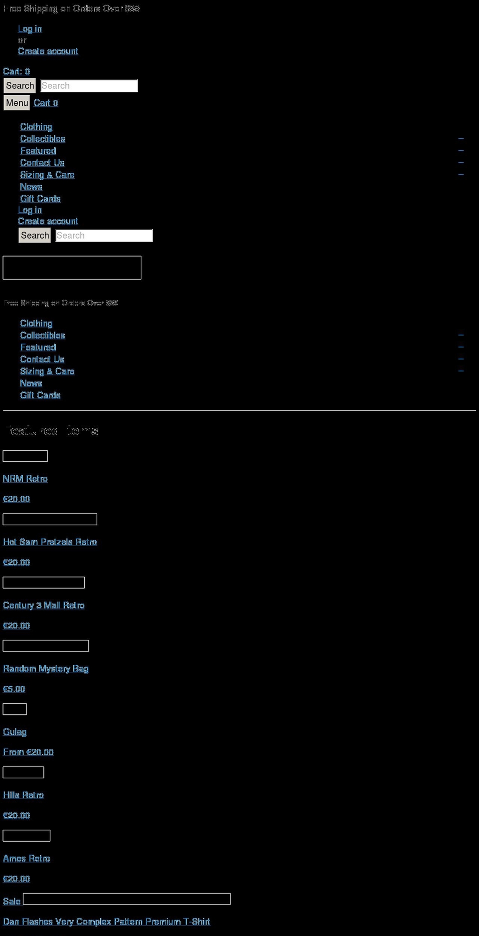 mubaohiemlino.com shopify website screenshot