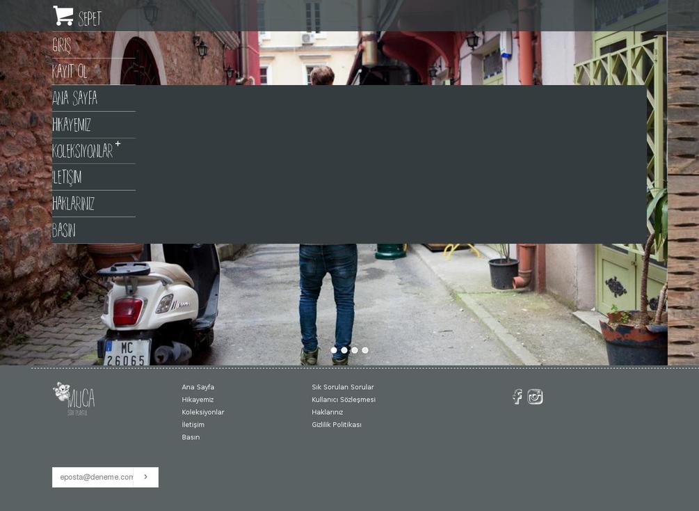 mucashop.com — Shopify storefront screenshot