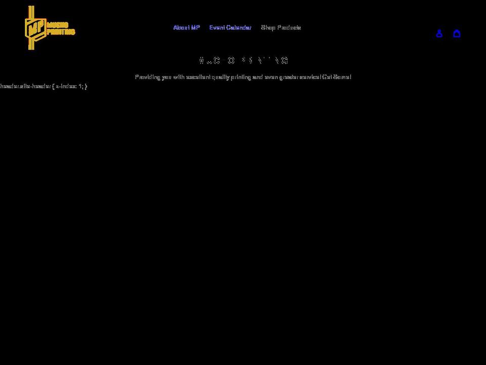 muchoprinting.com shopify website screenshot