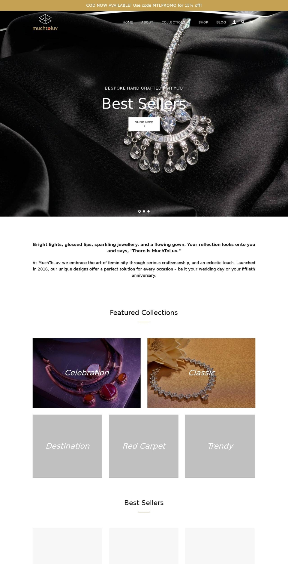 muchtoluv.com — Shopify storefront screenshot
