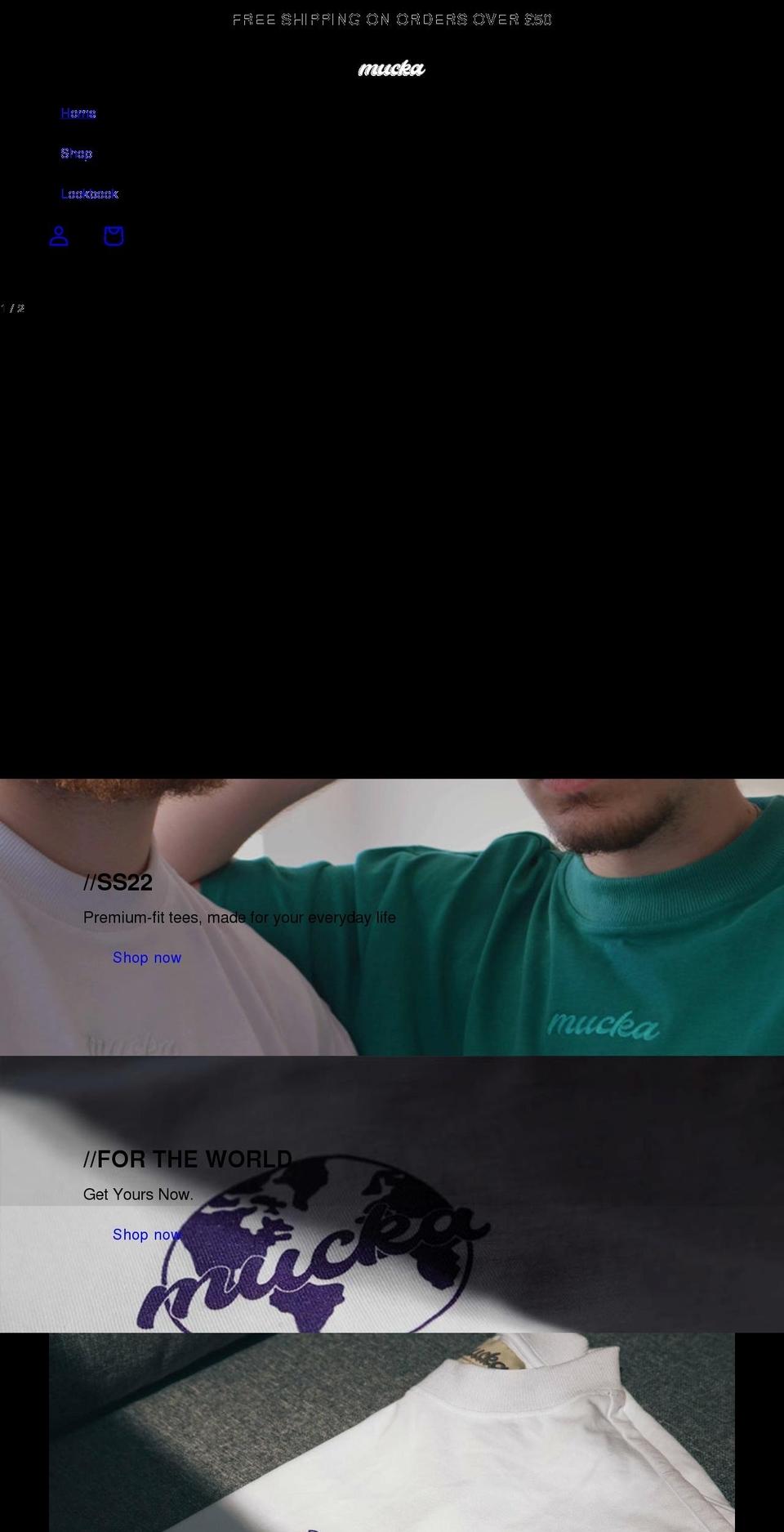 muckastore.com shopify website screenshot