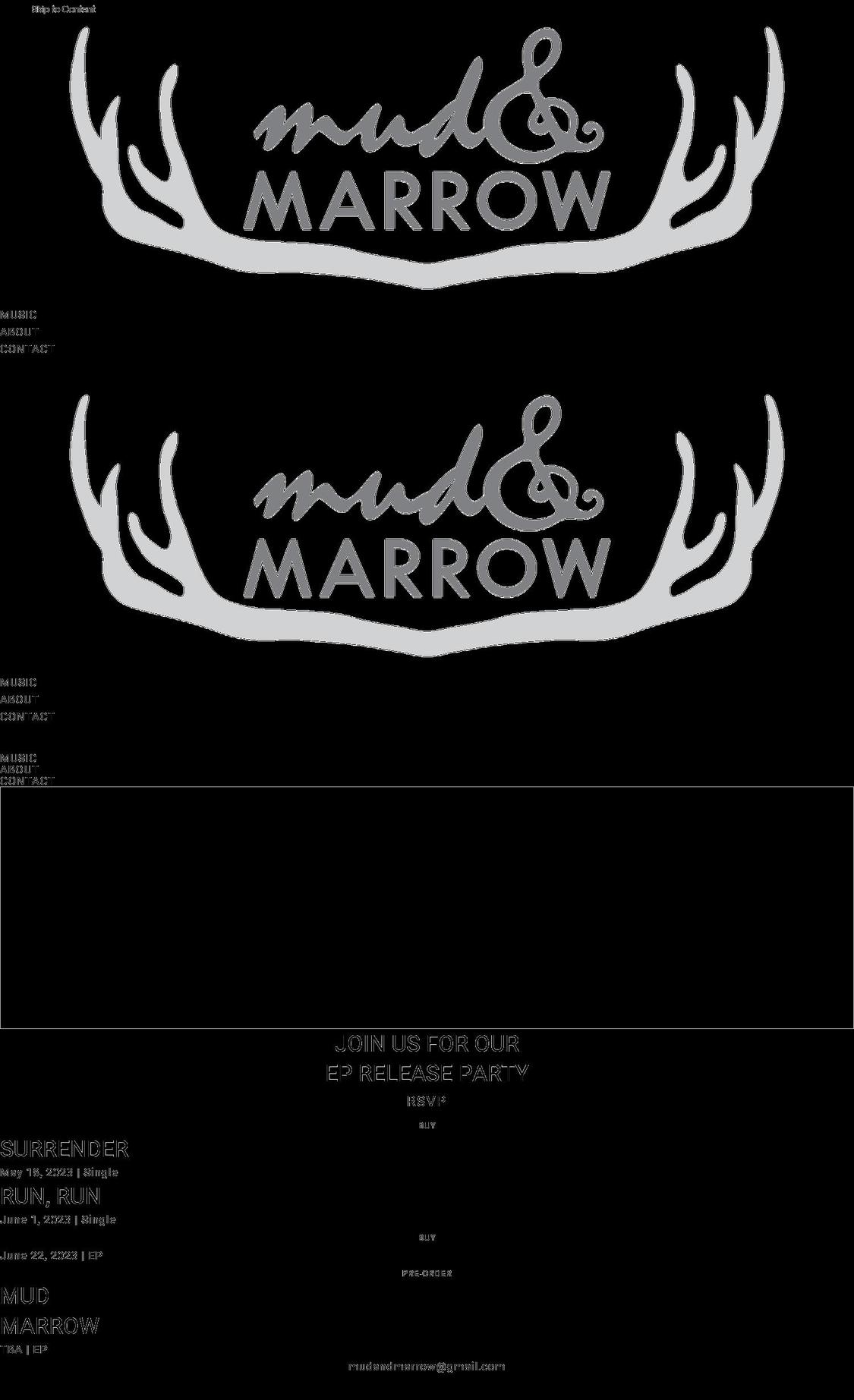 mudandmarrow.com — Shopify storefront screenshot