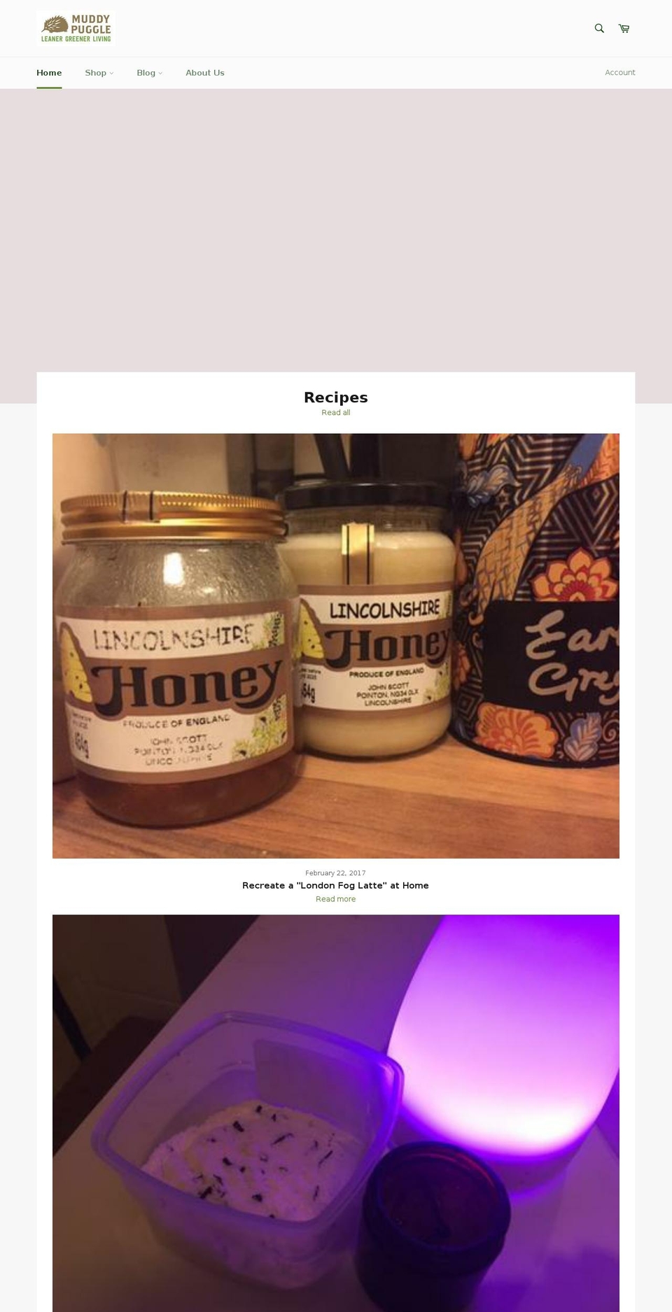 muddypuggle.com — Shopify storefront screenshot