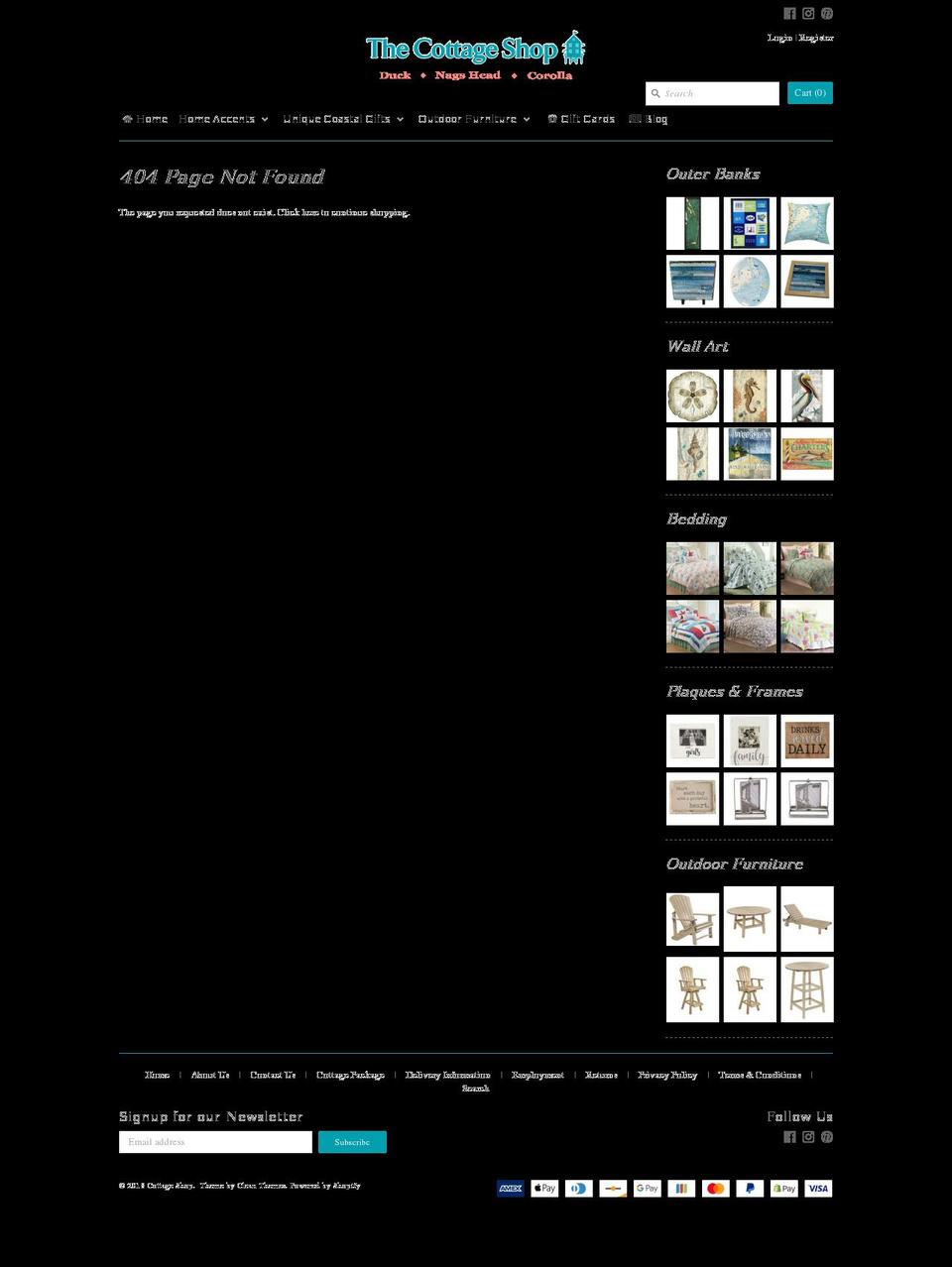 mudpienagshead.com — Shopify storefront screenshot