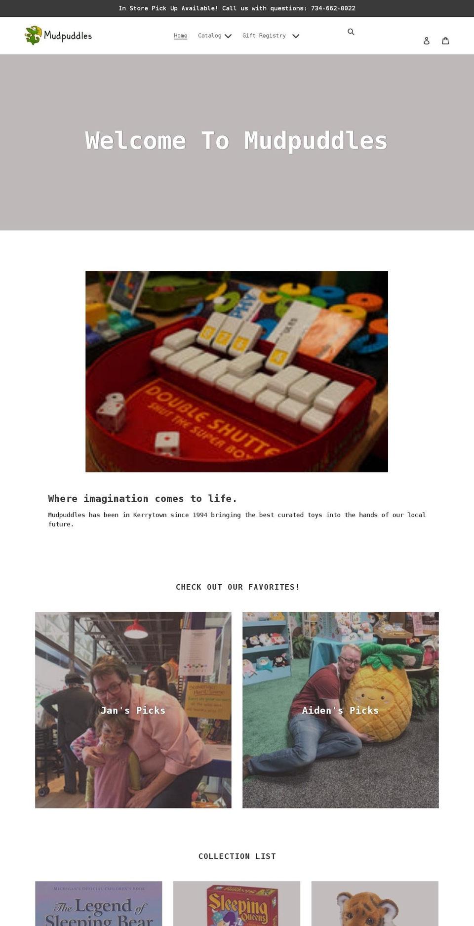 mudpuddlesa2.com shopify website screenshot