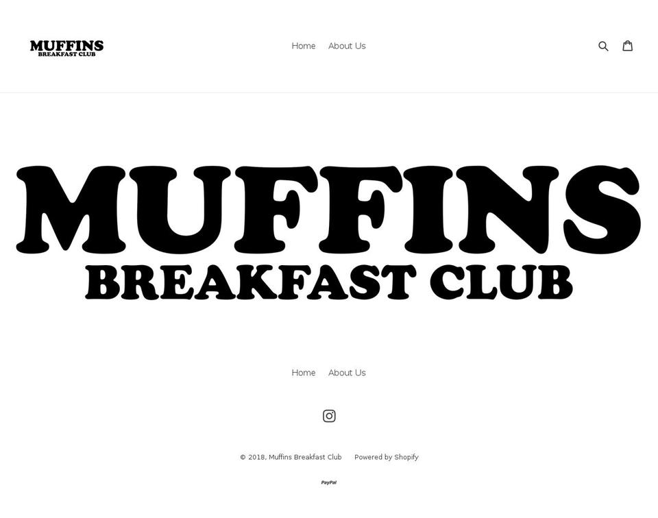muffinsbfc.com — Shopify storefront screenshot