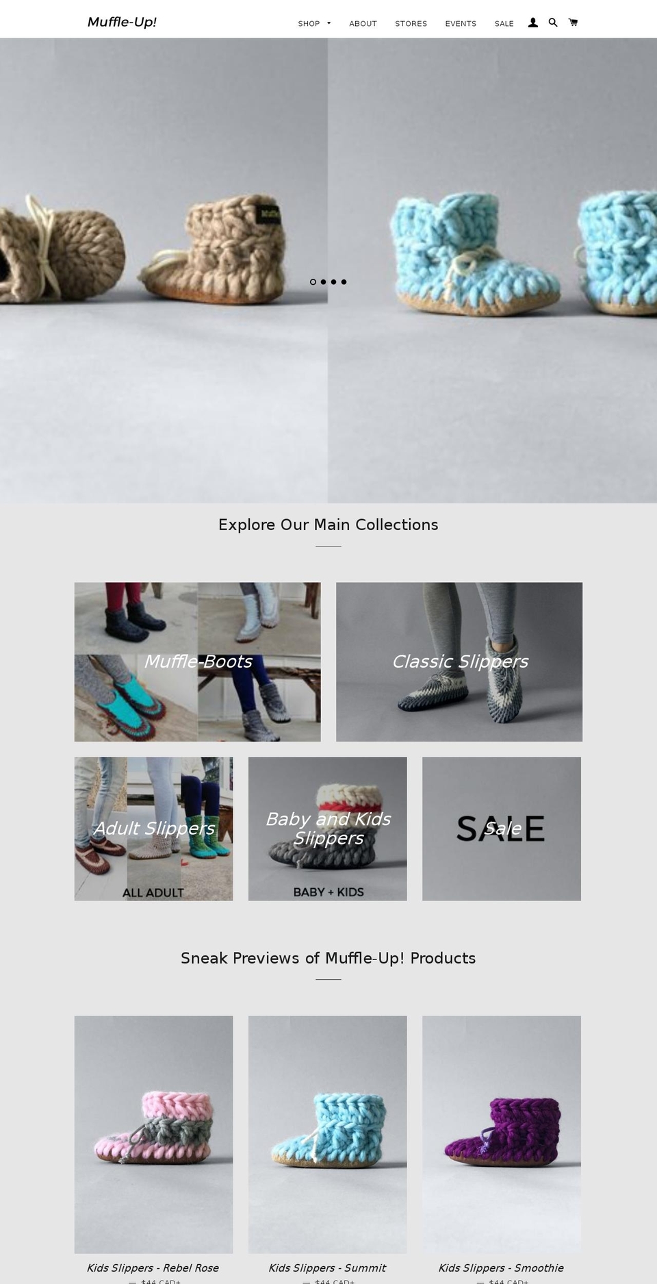 muffleup.com — Shopify storefront screenshot