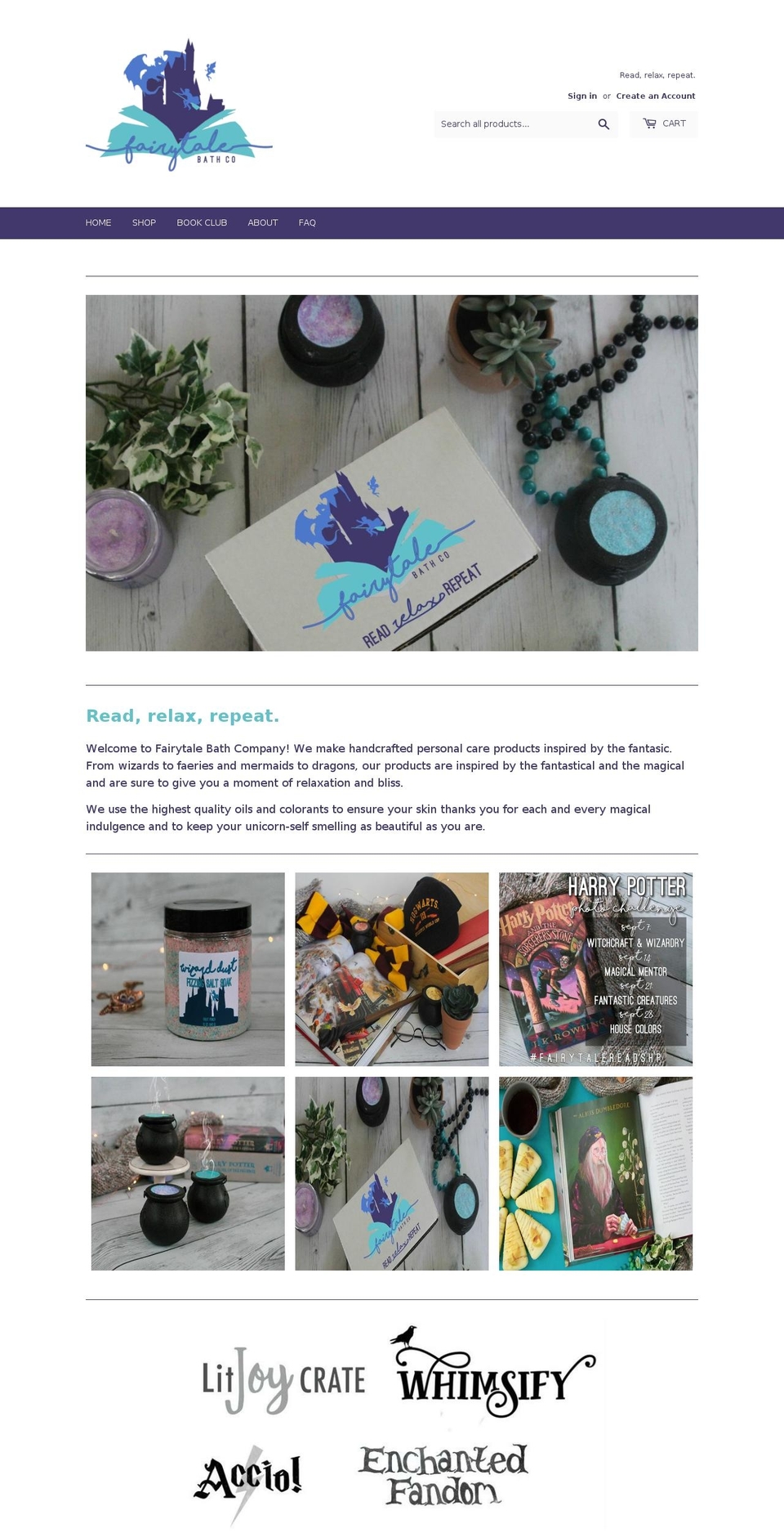 mugglebath.com — Shopify storefront screenshot