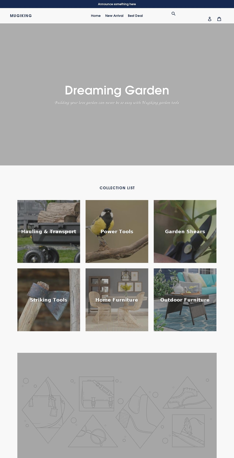 mugiking.com shopify website screenshot