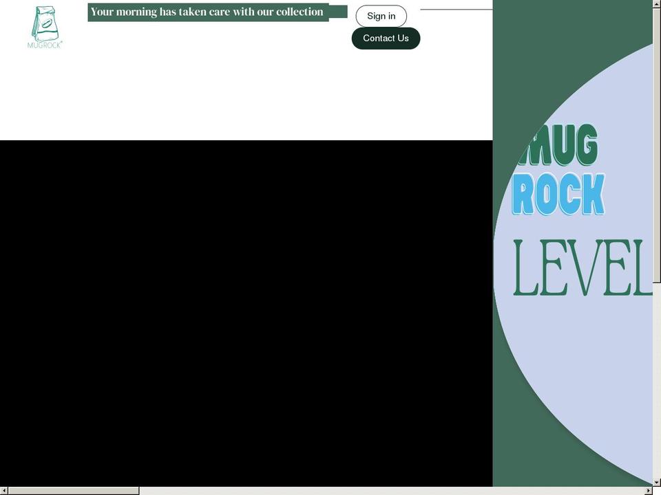 mugrock.com — Shopify storefront screenshot