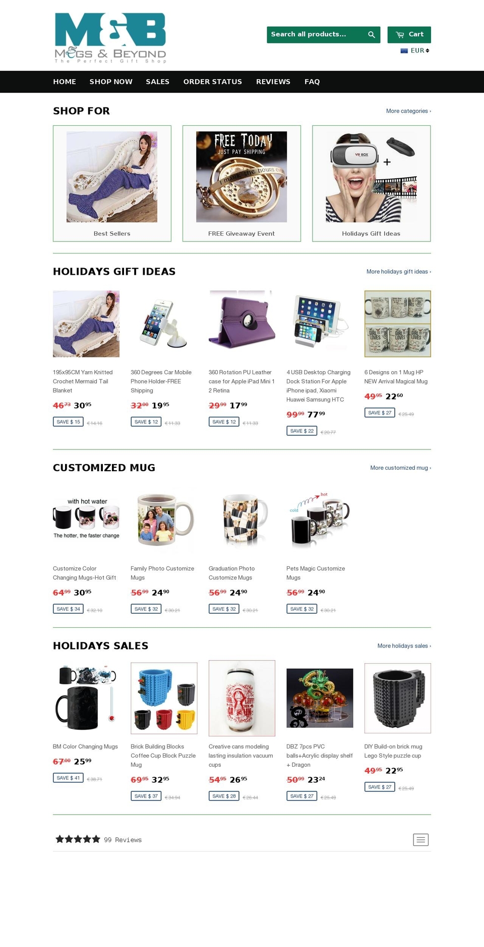 themex-1-5-0-install Shopify theme site example mugsandbeyond.com