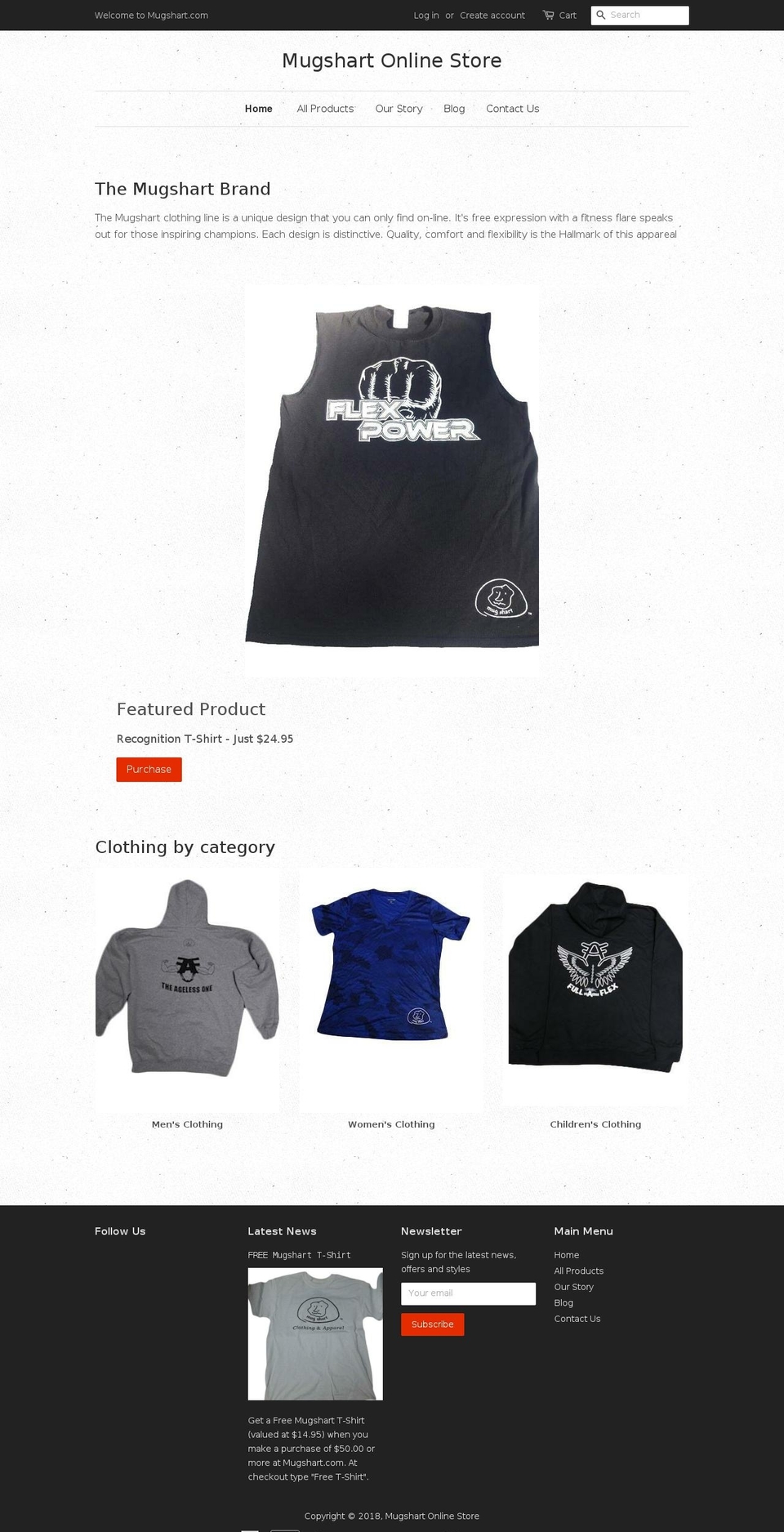mugshart.com — Shopify storefront screenshot