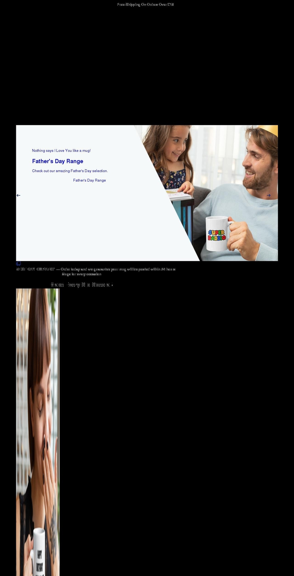 mugshop.co.uk shopify website screenshot