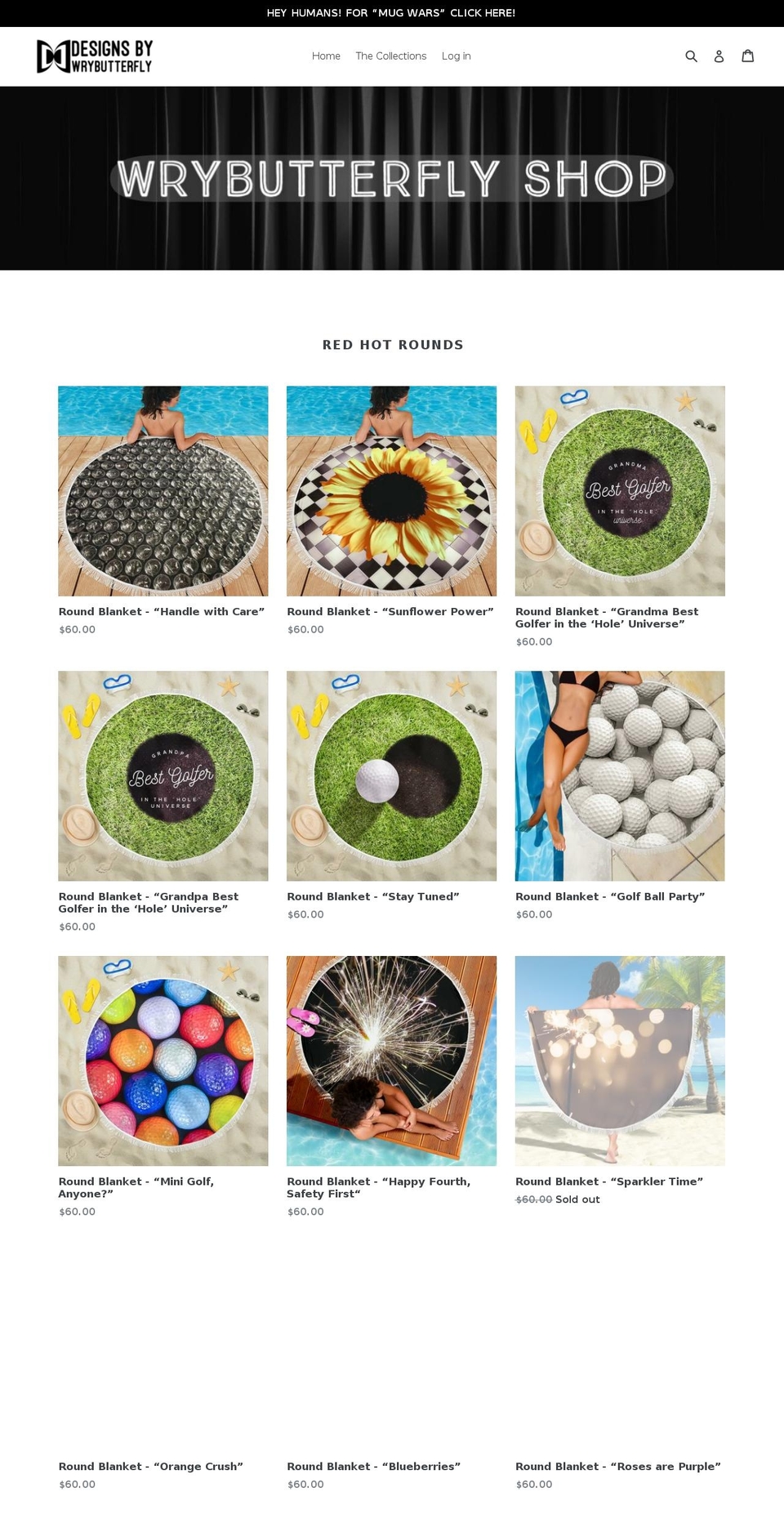 mugwars.com — Shopify storefront screenshot