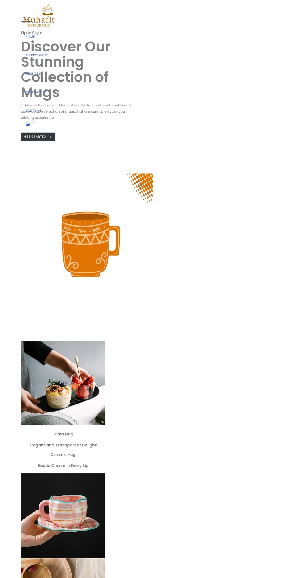 muhafit.com — Shopify storefront screenshot