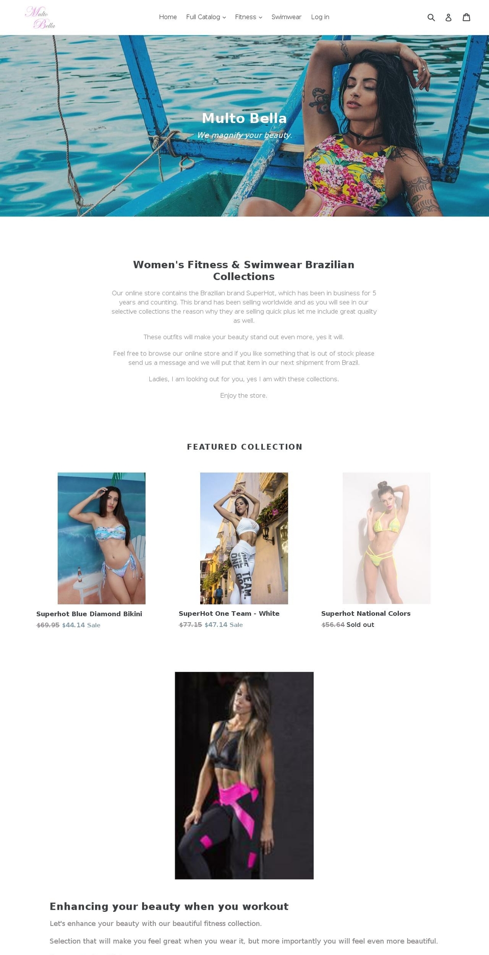 muitobella.com — Shopify storefront screenshot