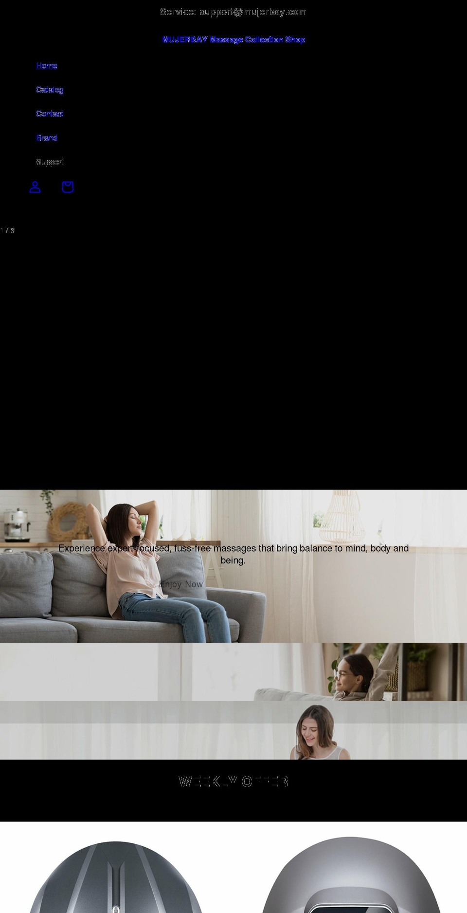 mujerbay.com shopify website screenshot