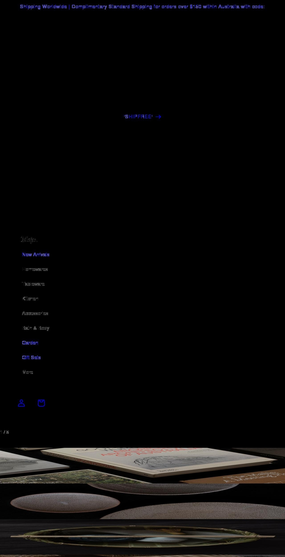 mujostore.com shopify website screenshot