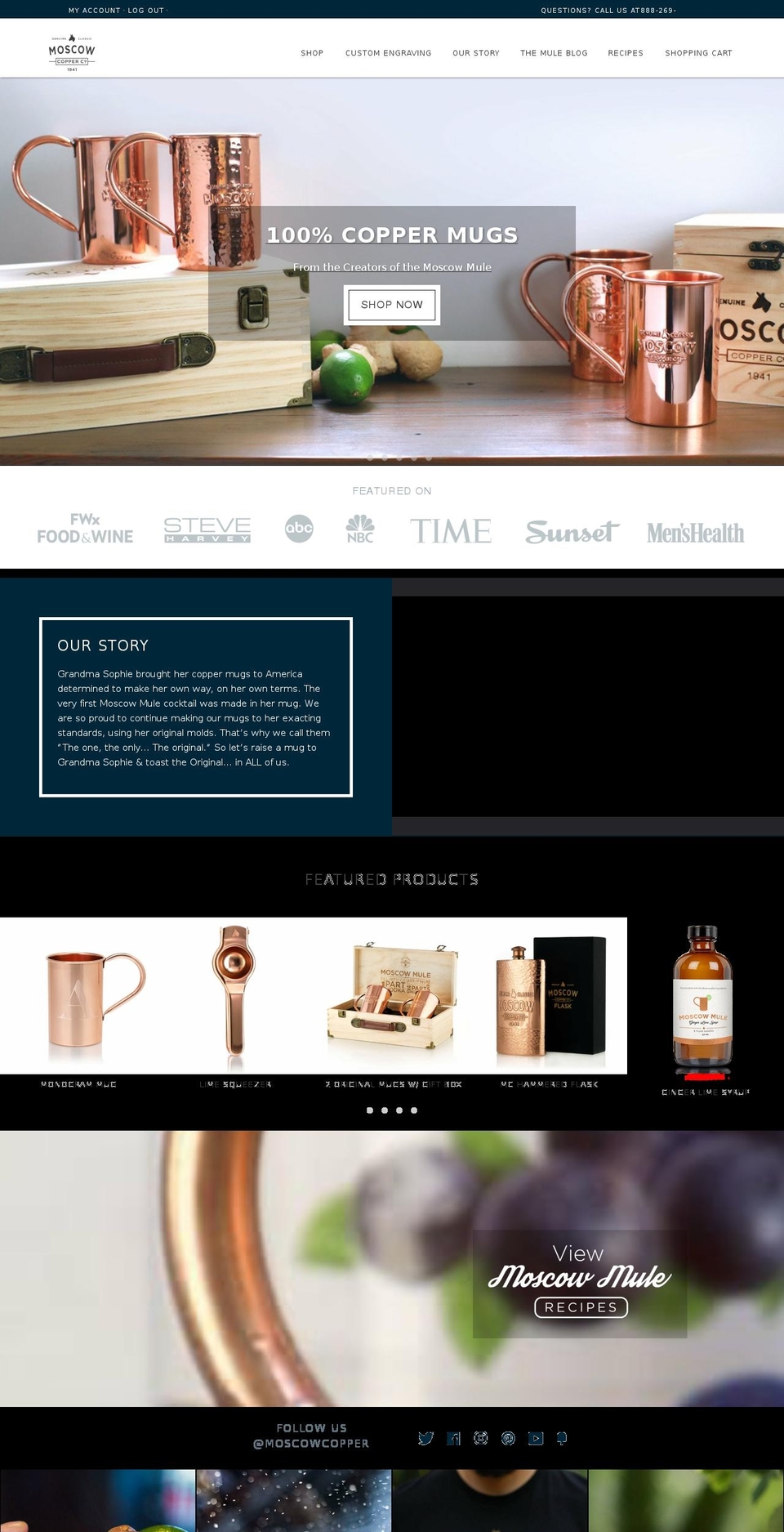 mulemasters.com — Shopify storefront screenshot