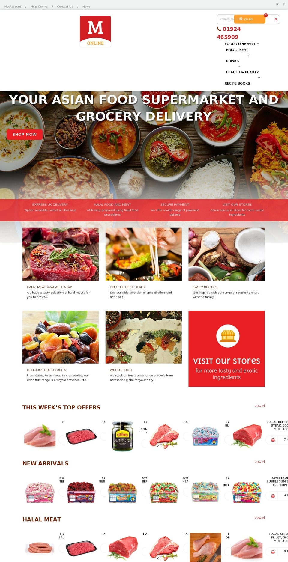 mullacoonline.com shopify website screenshot