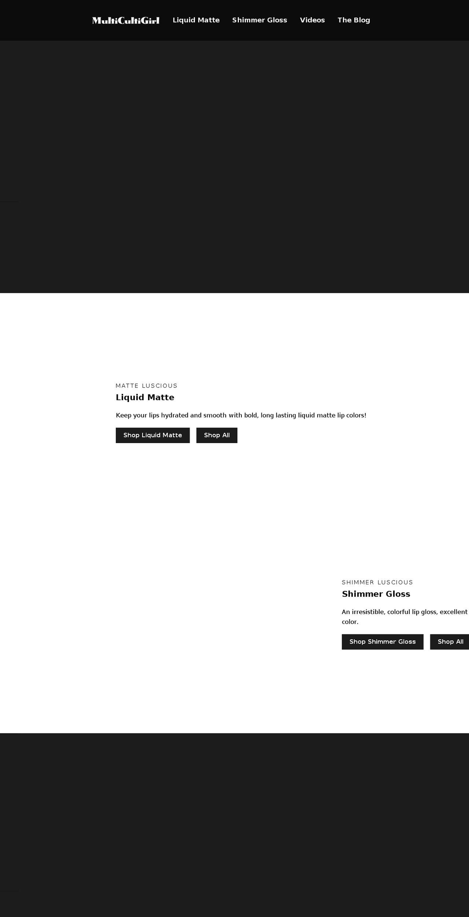 multicultigirl.com — Shopify storefront screenshot