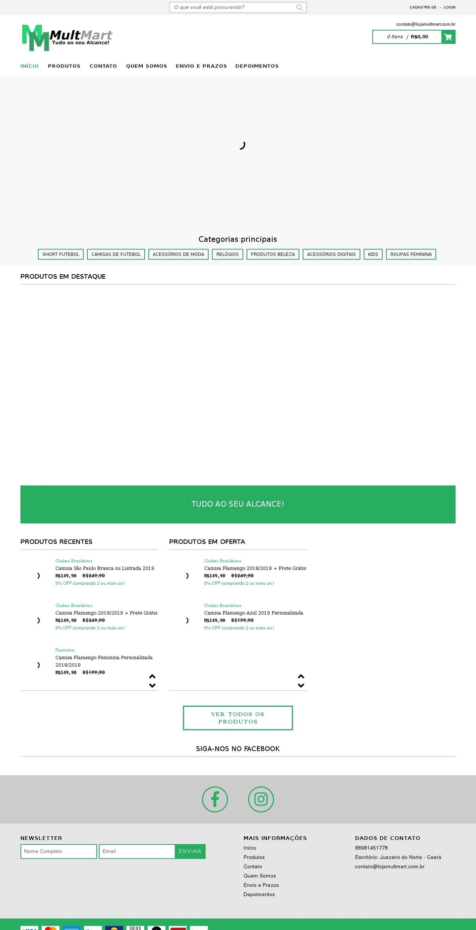 multmart.com — Shopify storefront screenshot