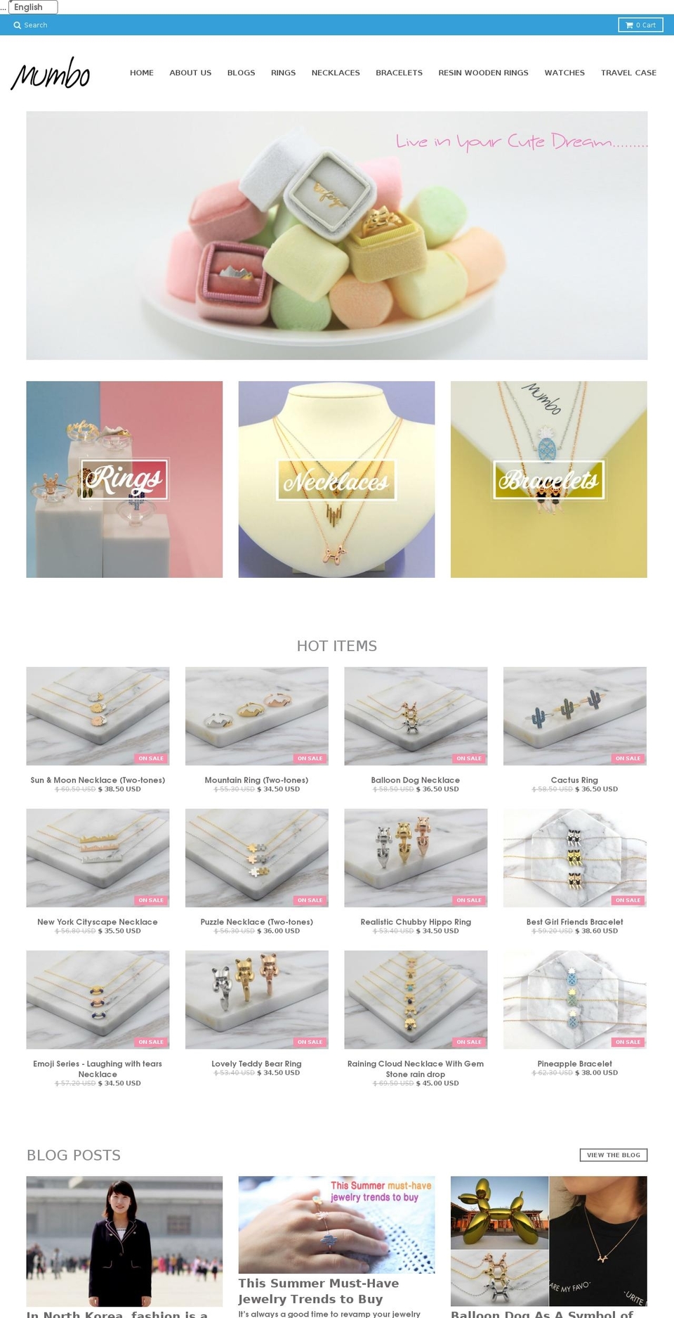 Copy of District Shopify theme site example mumbojewelry.com