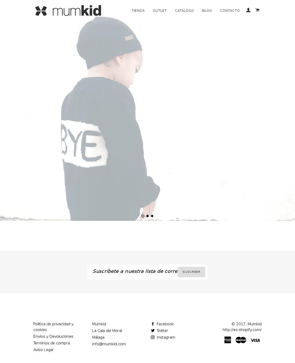 mumkid.com shopify website screenshot