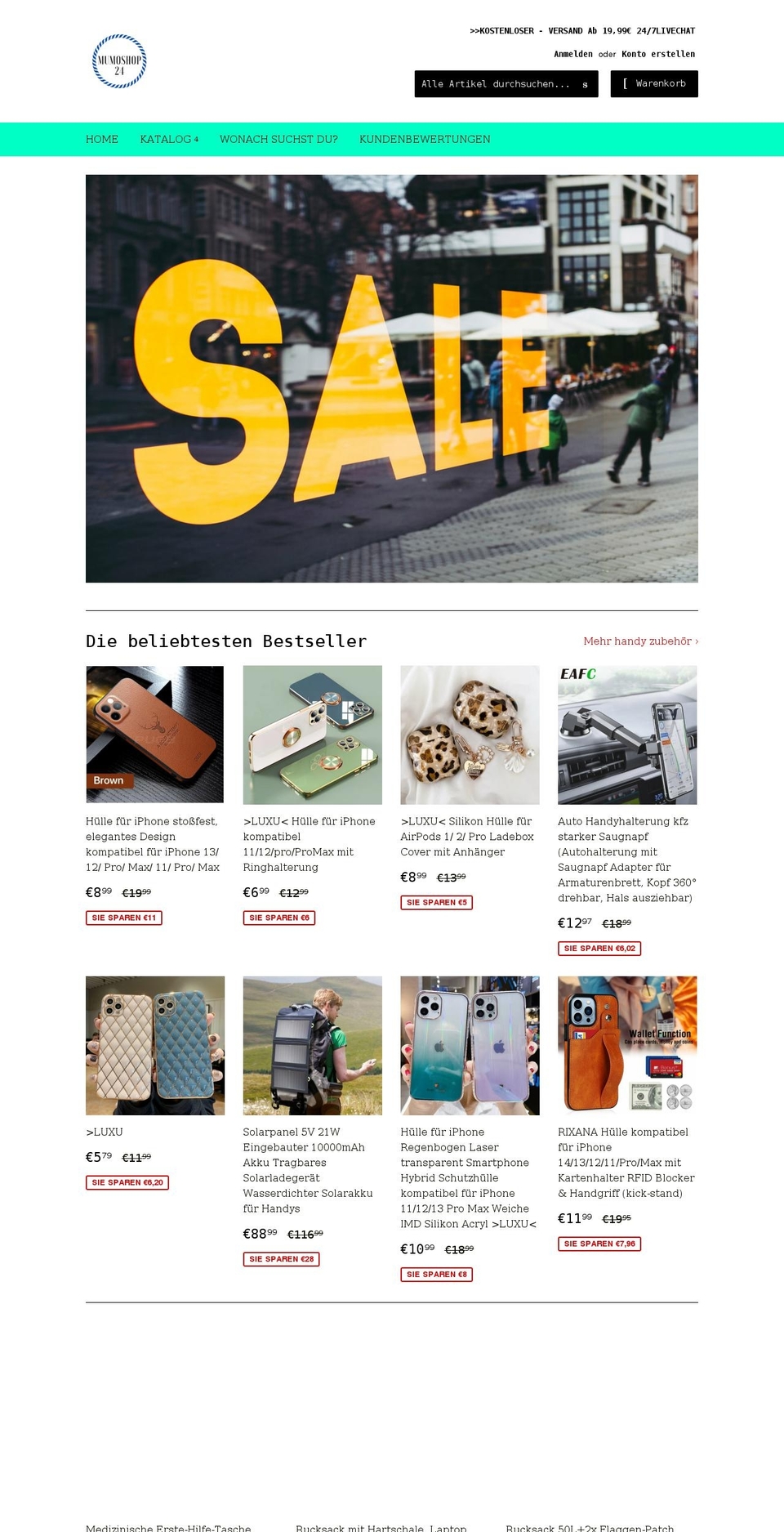 mumo-shop24.com shopify website screenshot