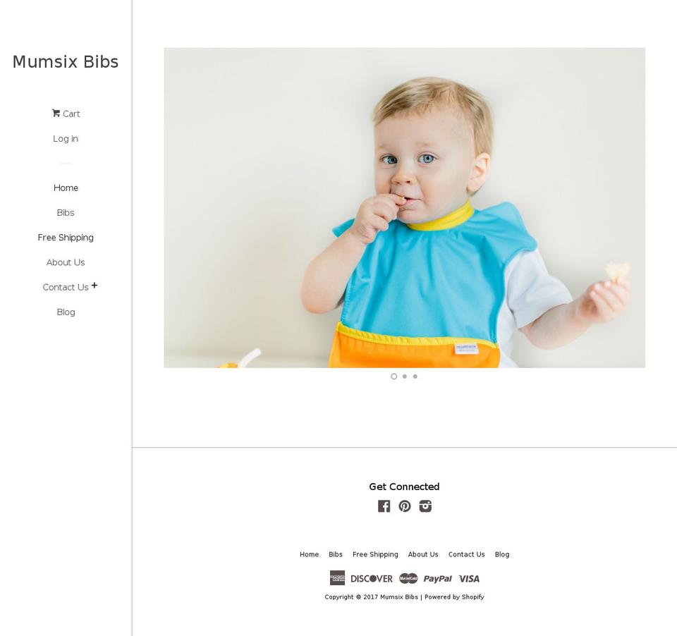 mumsix.com shopify website screenshot