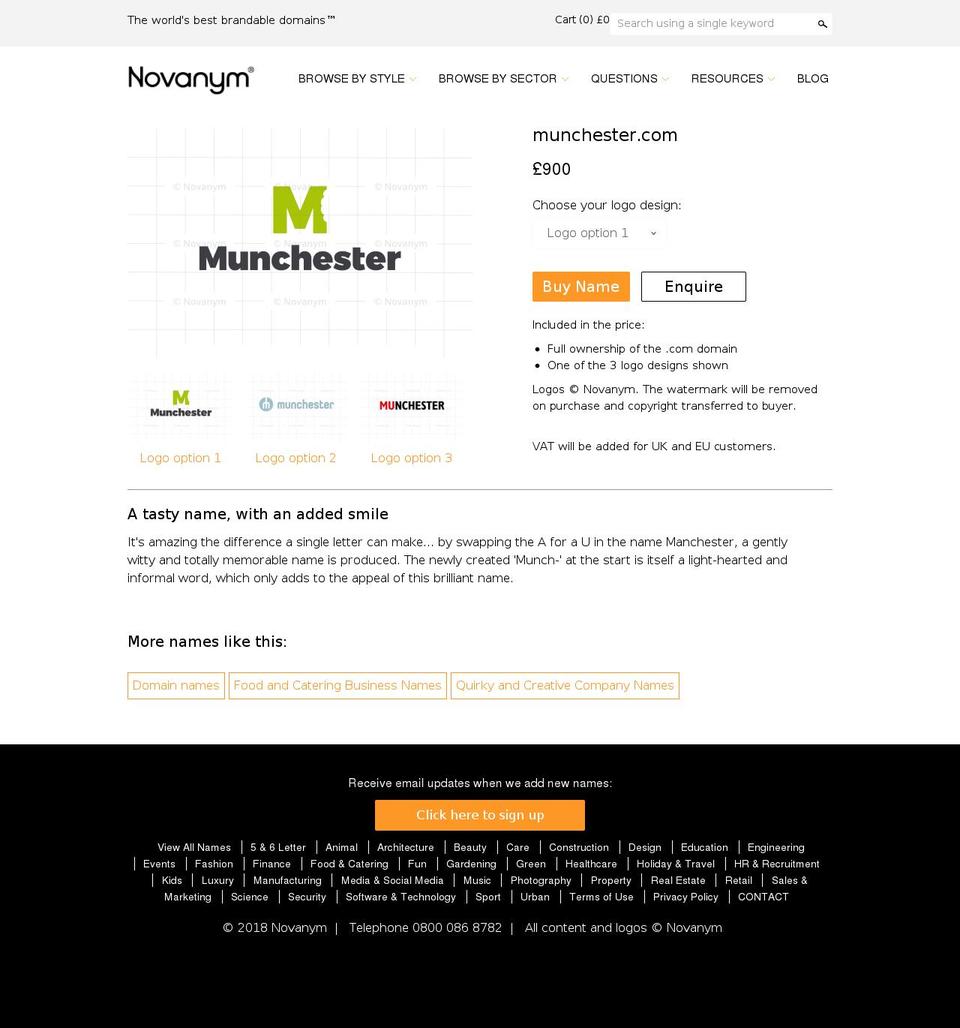 LIVE + Wishlist Email Shopify theme site example munchester.com
