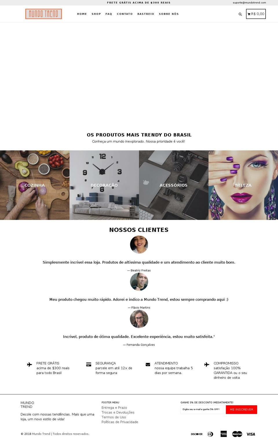 mundotrend.com — Shopify storefront screenshot