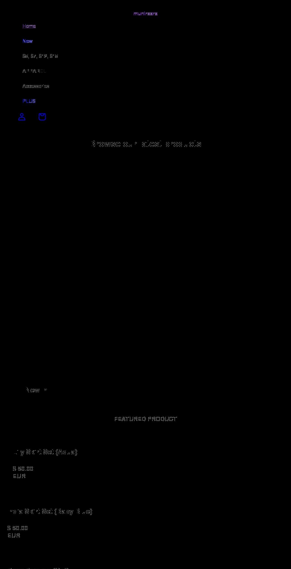 munirsara.com shopify website screenshot