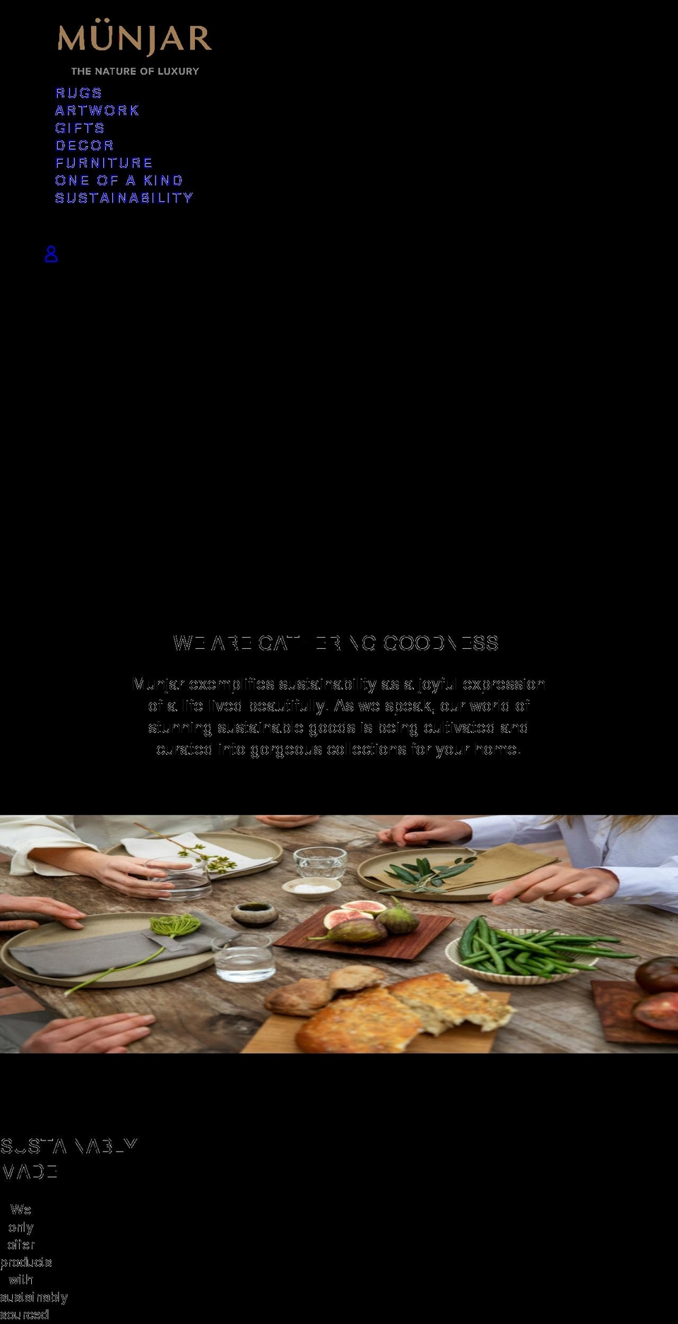 munjar.com shopify website screenshot