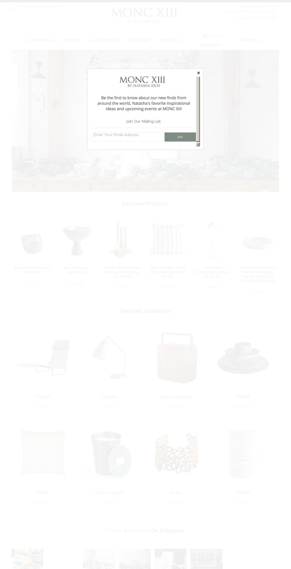 munk13.com shopify website screenshot