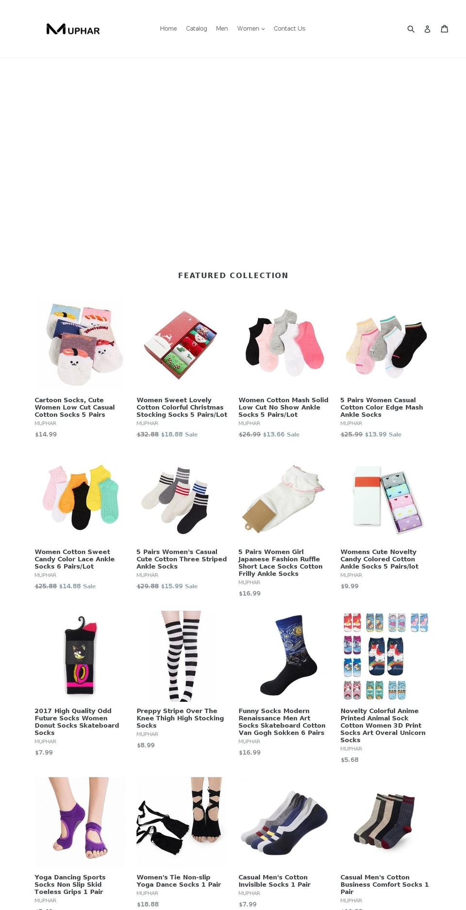 muphar.com — Shopify storefront screenshot