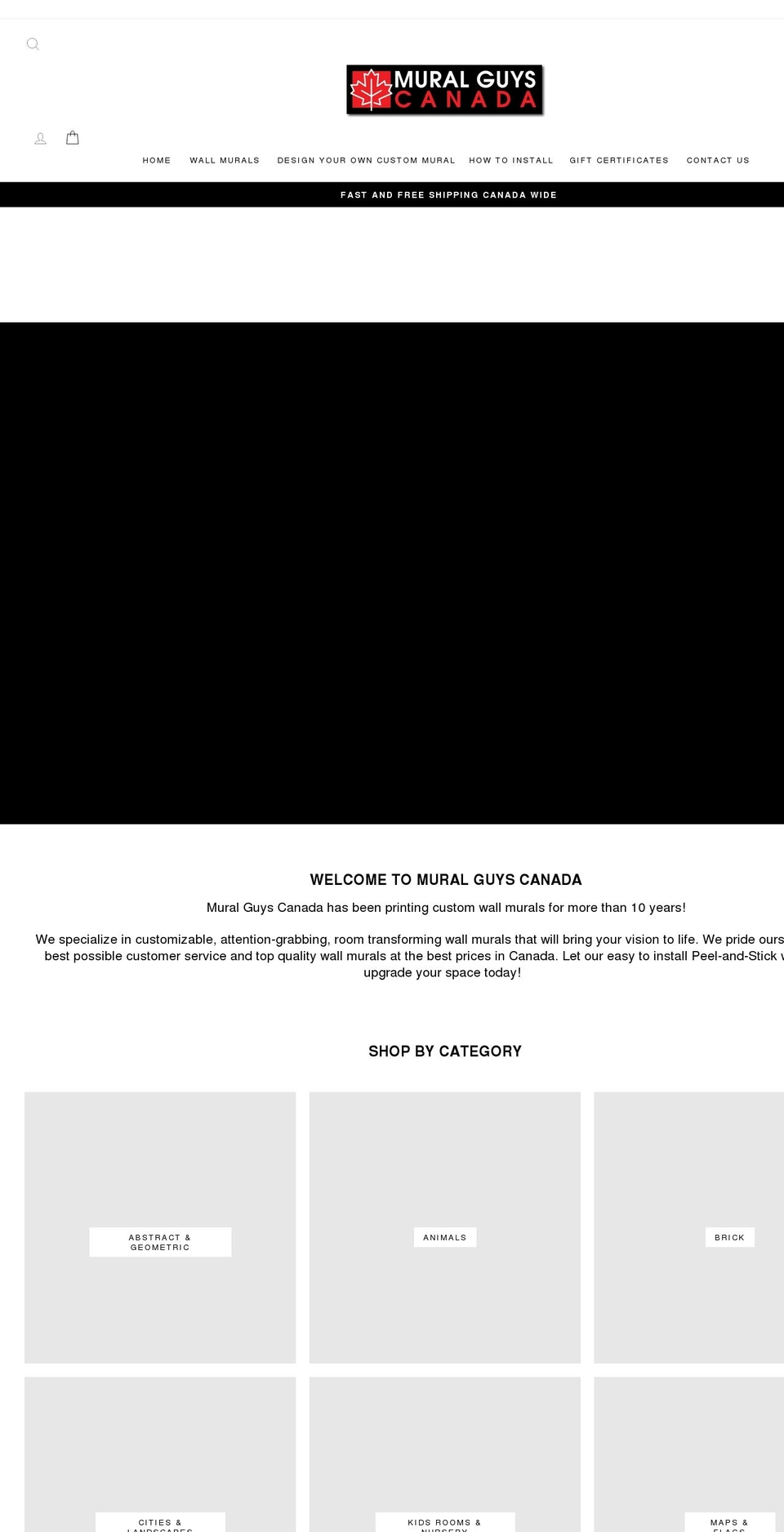 muralguys.com shopify website screenshot