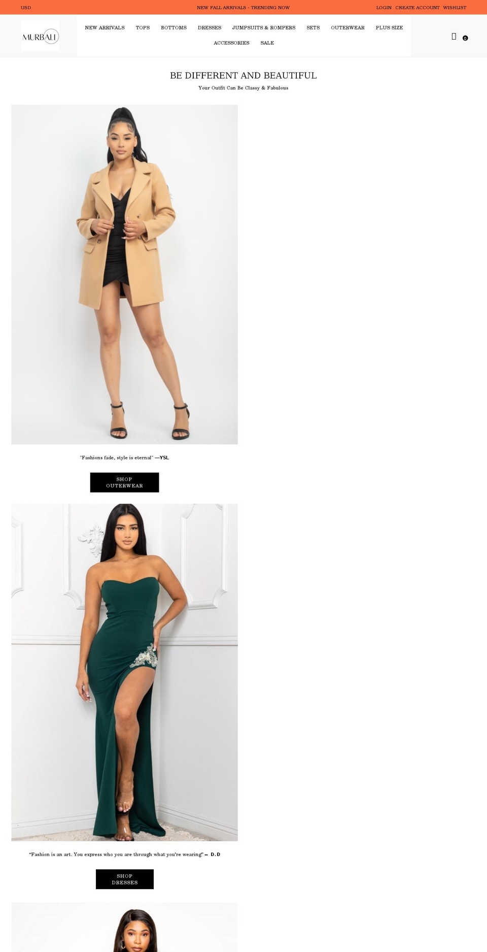 Home--bag Shopify theme site example murbali.com