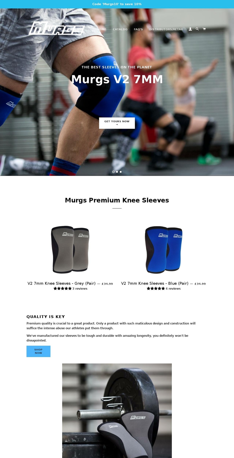 murgsfit.myshopify.com shopify website screenshot