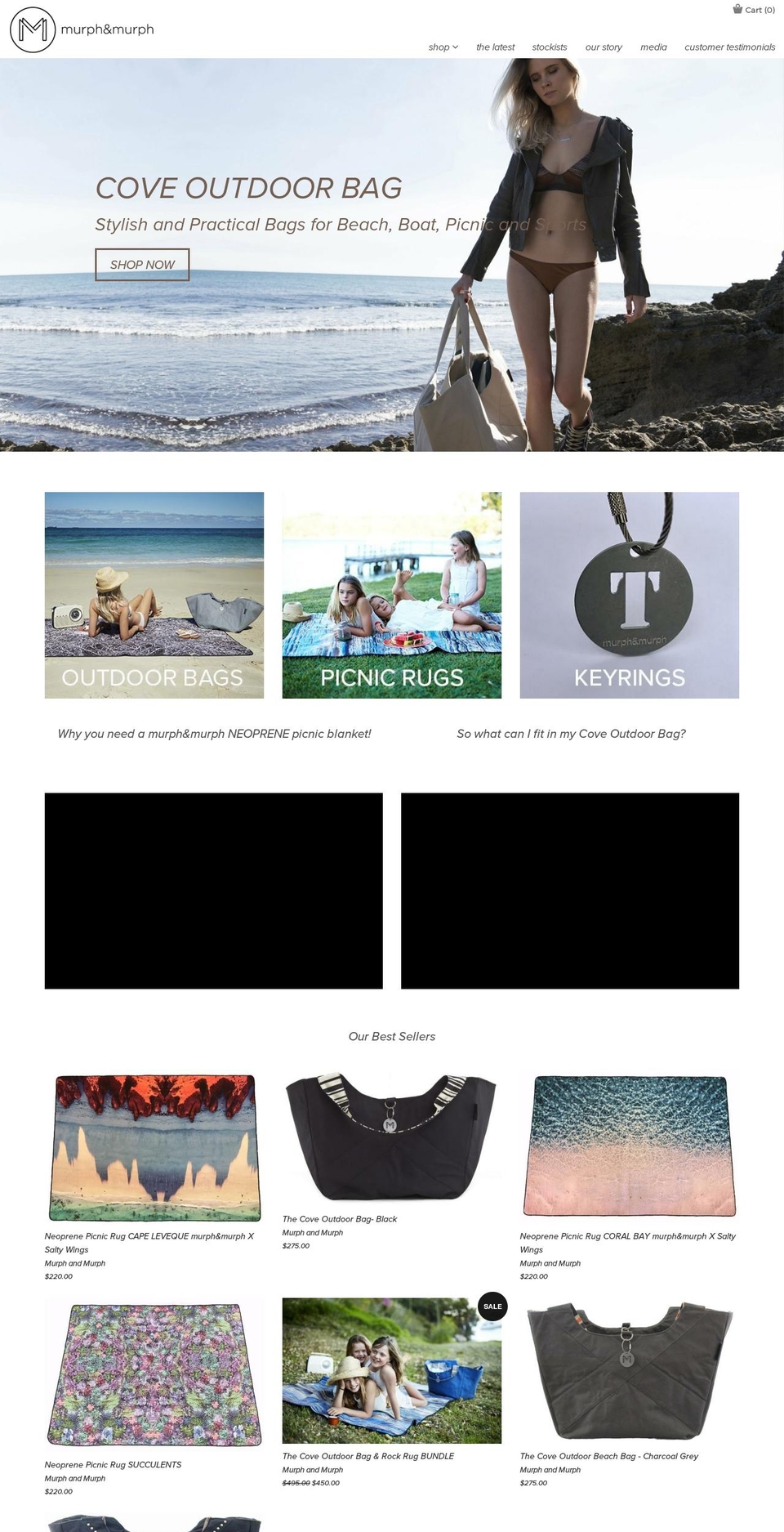 murphandmurph.com.au shopify website screenshot
