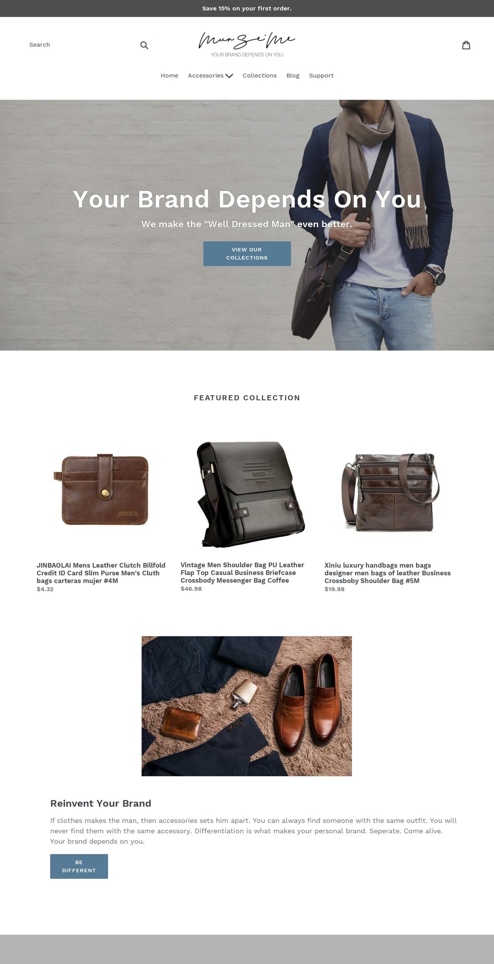 murseme.com — Shopify storefront screenshot