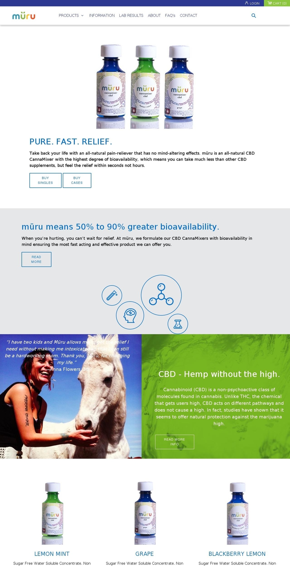 muruusa.com shopify website screenshot