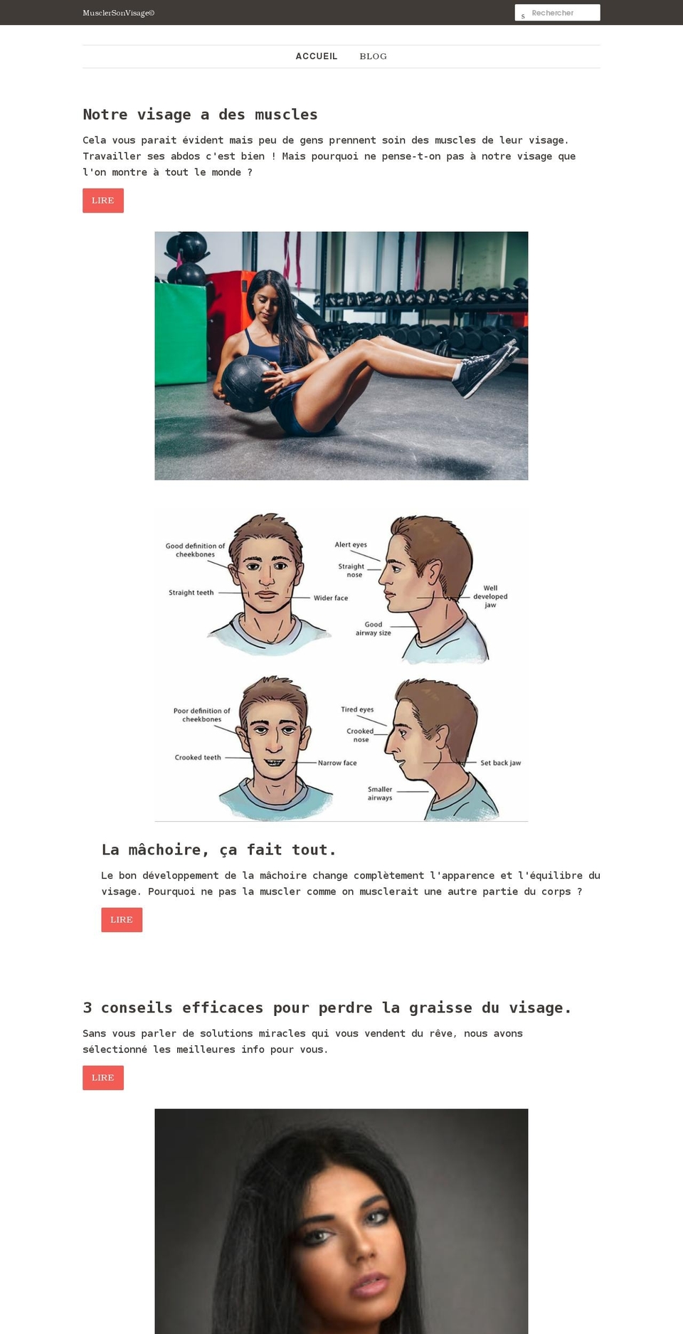 musclersonvisage.com shopify website screenshot