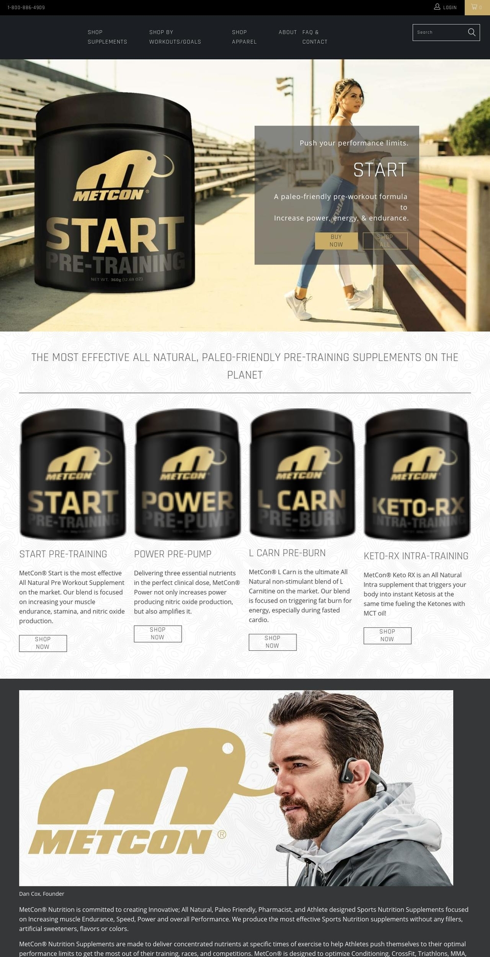 Turbo 3.1 Shopify theme site example musclethc.com