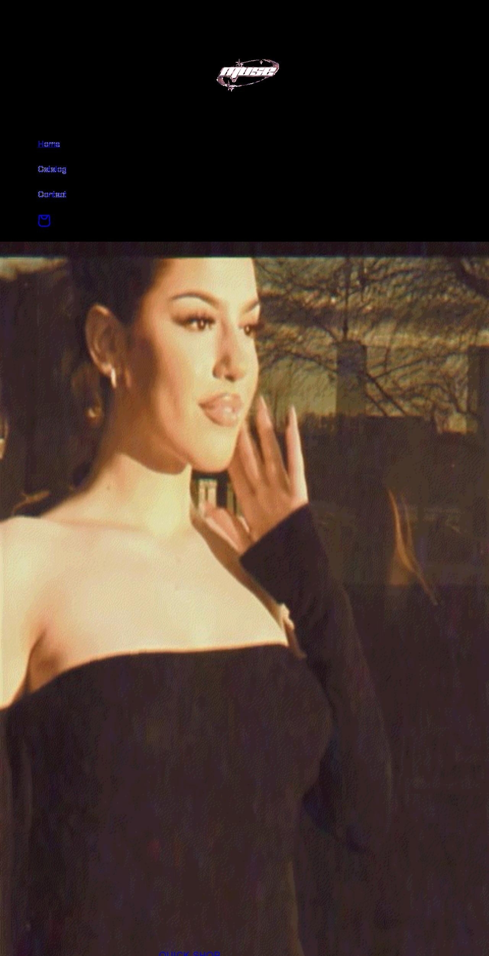 musebyj.com shopify website screenshot
