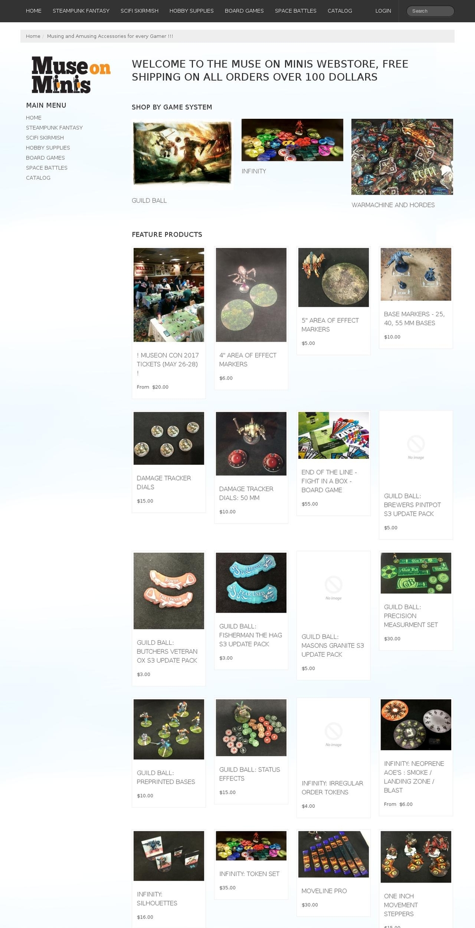 museonstore.com shopify website screenshot